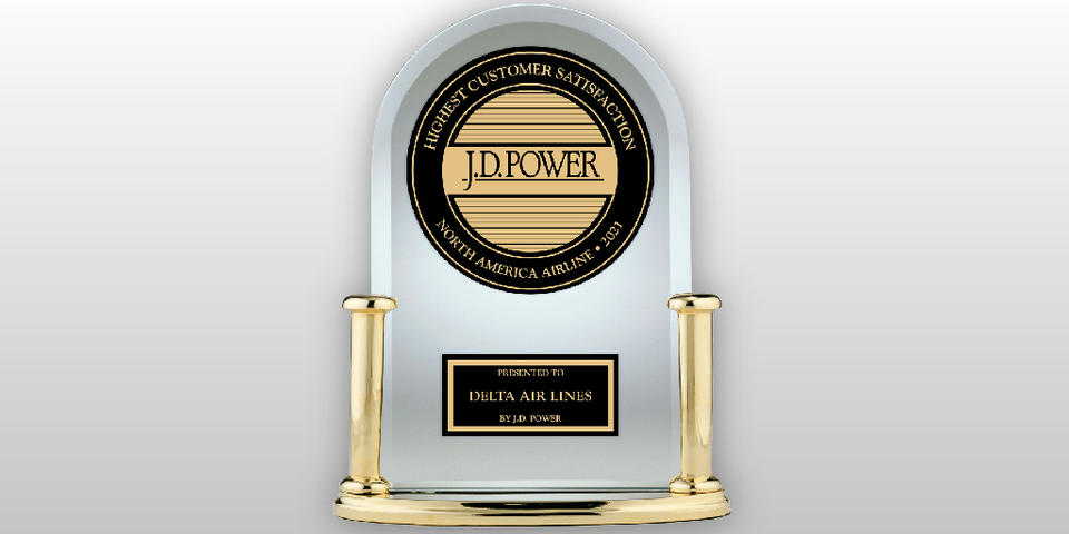 Delta J.D. Power Award