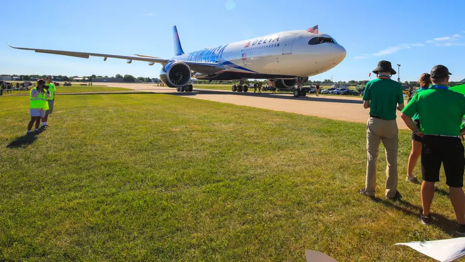 Delta’s Team USA Airbus A330-900neo