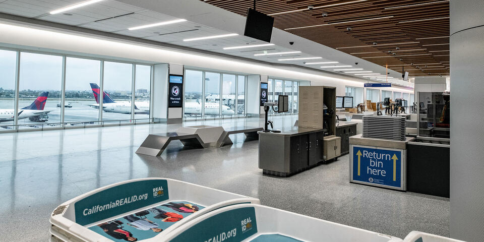 LAX Terminal security screening
