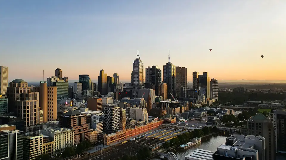 Skyline of Melbourne, Australia