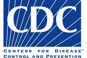 CDC Blue and white logo