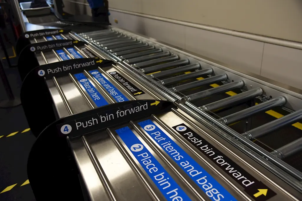 TSA bins