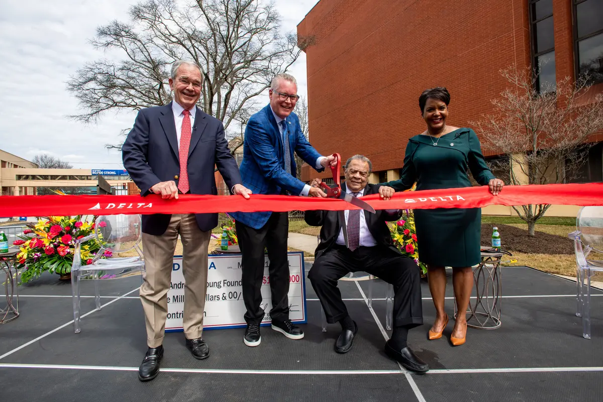 Delta renames ATL building at HQ in honor of Ambassador Andrew Young