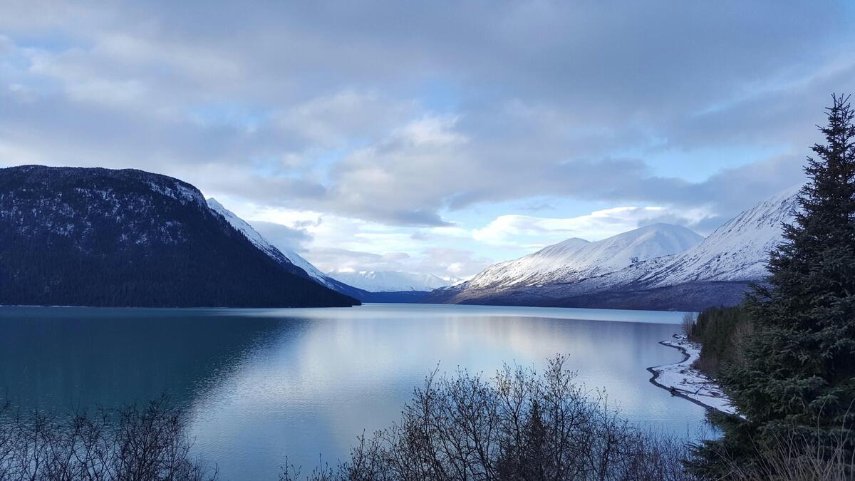 Seward Highway in Alaska