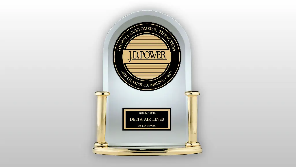 Delta J.D. Power Award