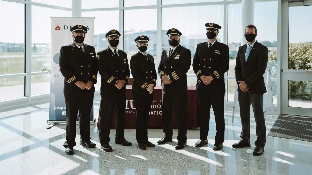 Representatives from Delta's Propel pilot program.