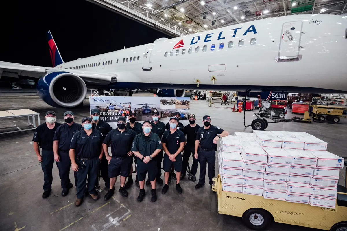 TechOps employee and veteran ships out 7,000th care package to military 