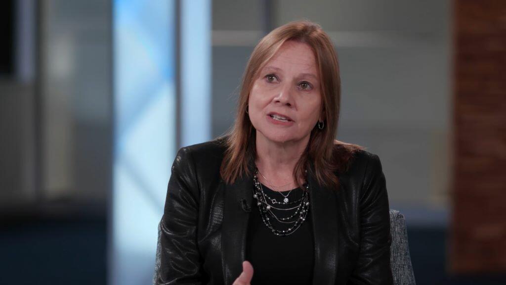 Mary Barra discusses the importance of fostering the development of young girls and women.