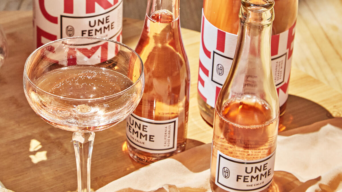 Une Femme "The Callie" Sparkling Rosé