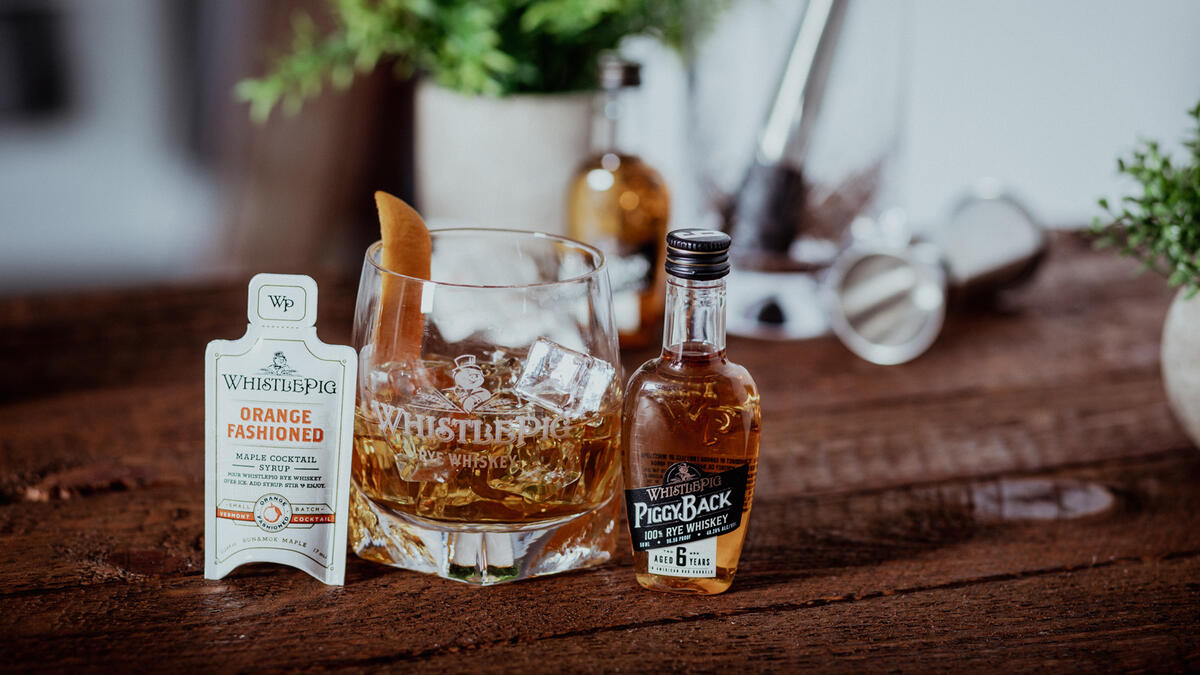 WhistlePig Orange Fashioned Cocktail Kit