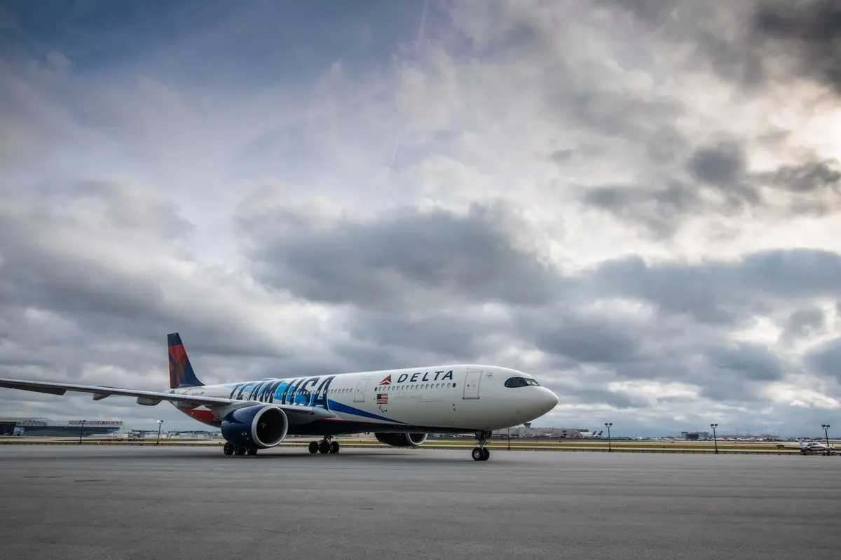 Delta Air Lines A330-900 Team USA Livery