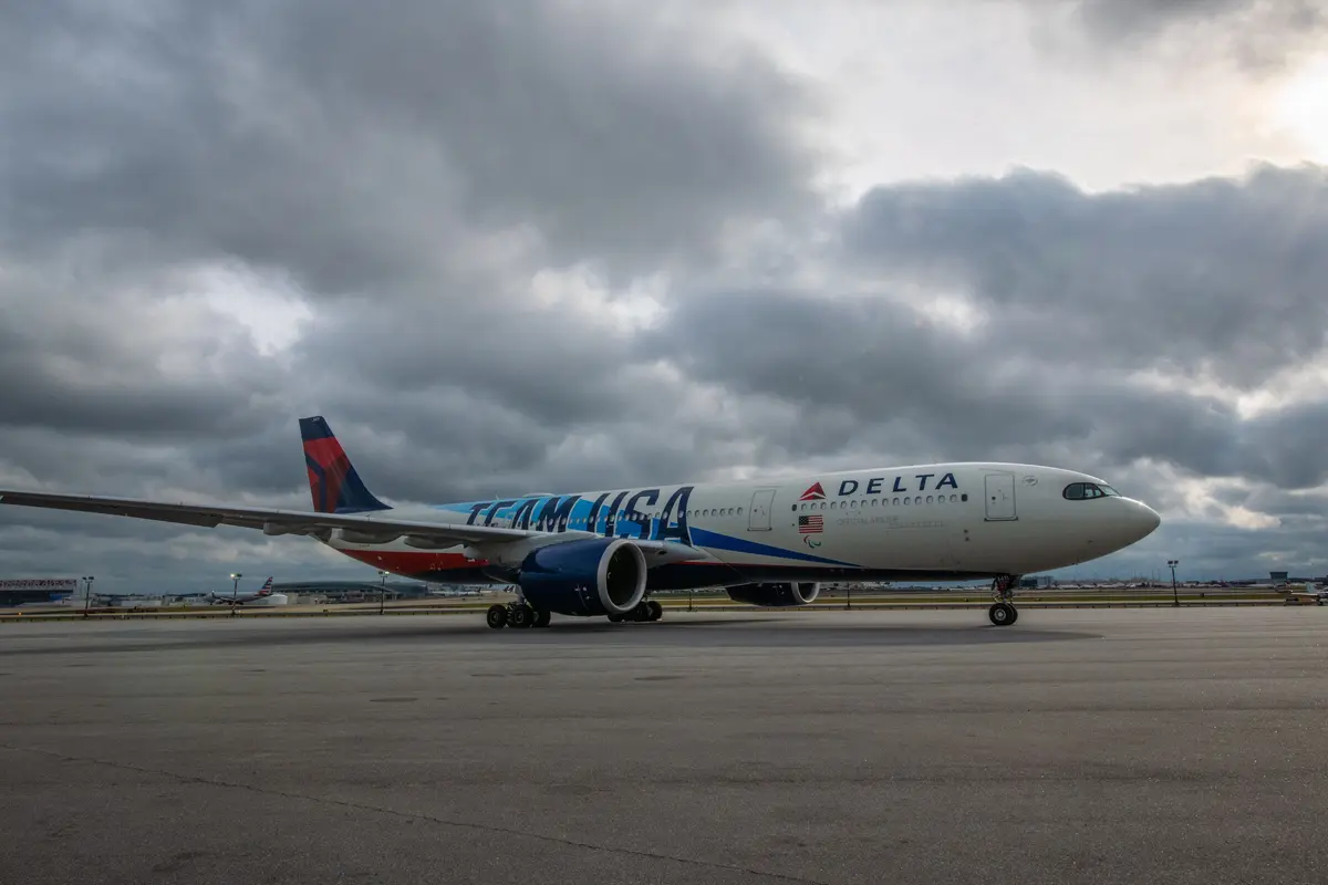 Delta Air Lines A330-900 Team USA Livery