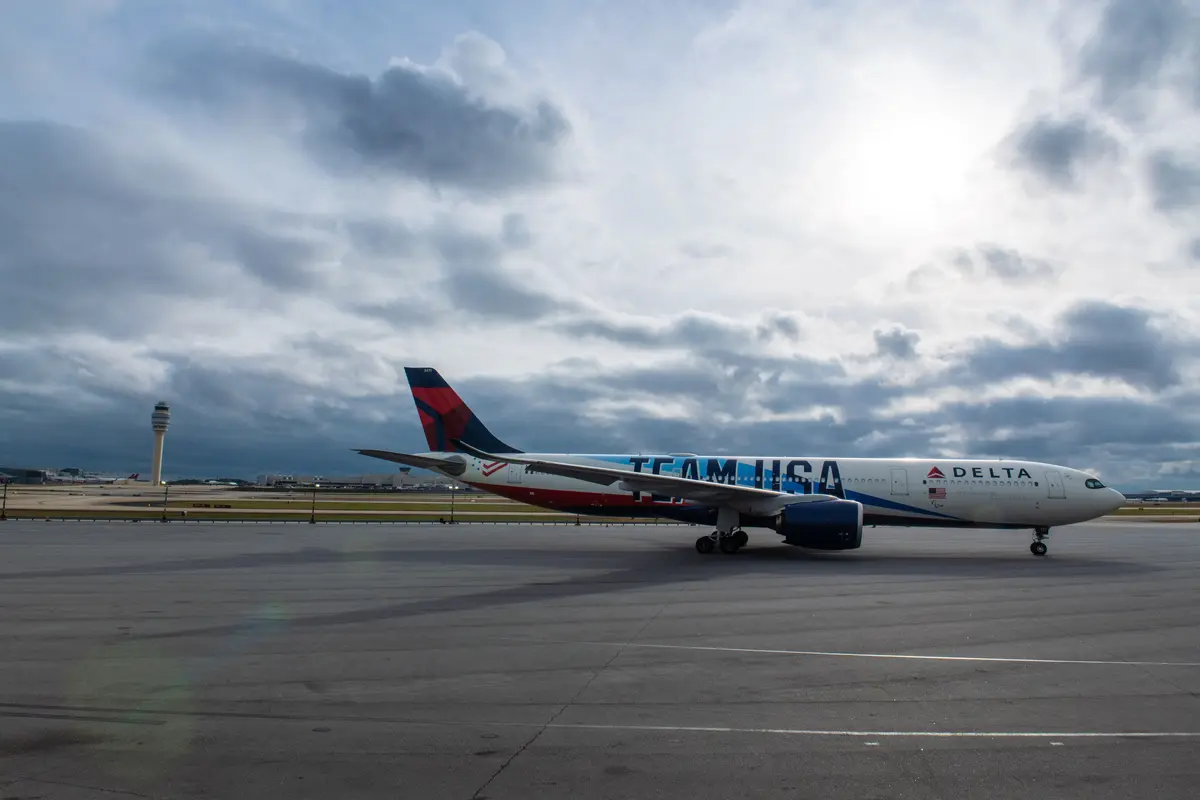 Delta Air Lines A330-900 Team USA Livery