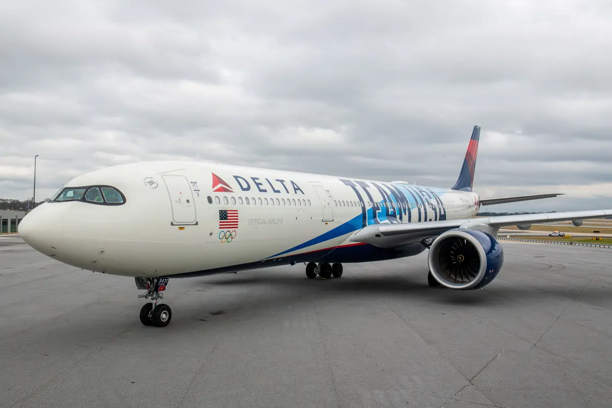 Delta Air Lines A330-900 Team USA Livery