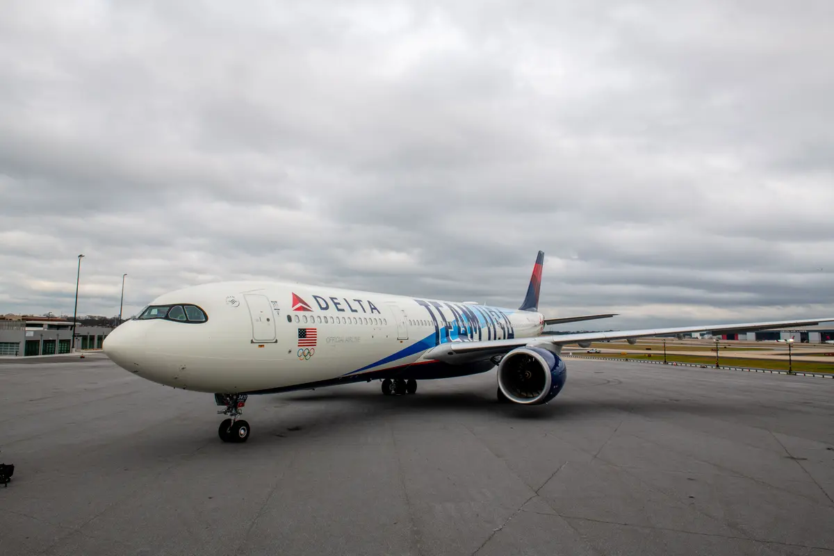 Delta Air Lines A330-900 Team USA Livery