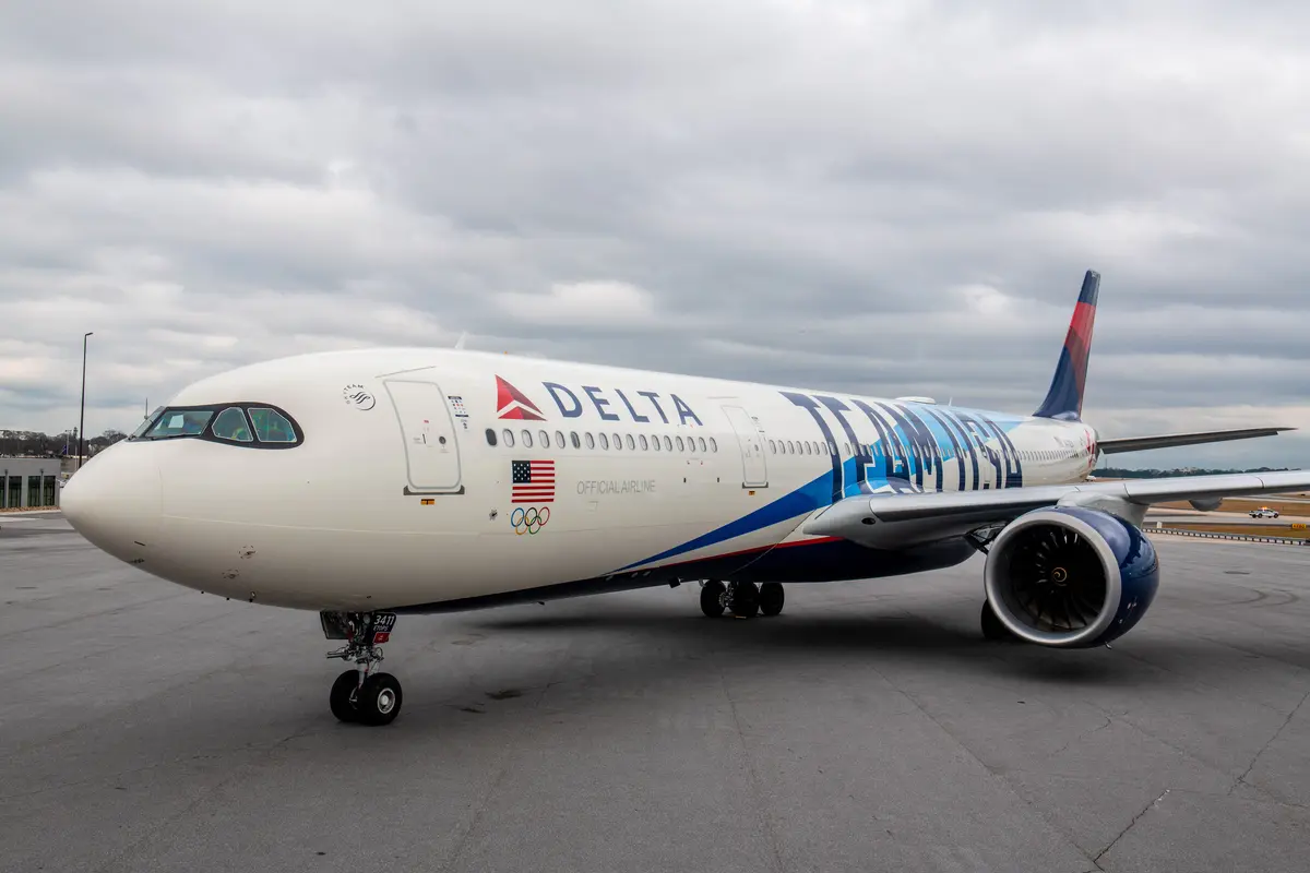 Delta Air Lines A330-900 Team USA Livery