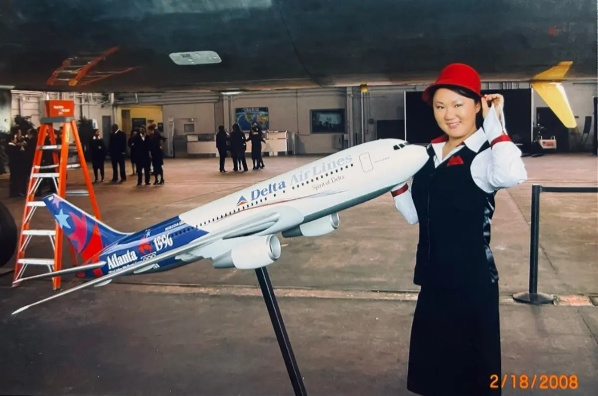 Delta pilot Lucy Klein