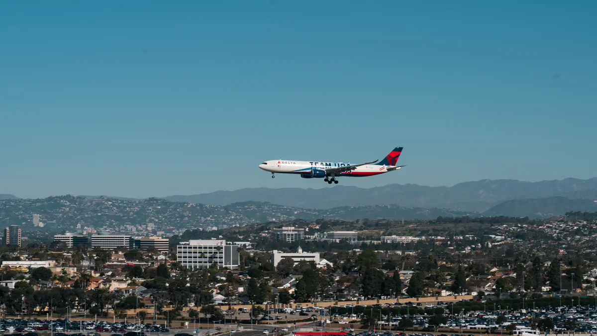 Team USA A330-900 LAX Arrival
