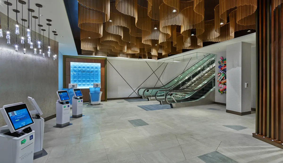 LAX Sky Club entryway