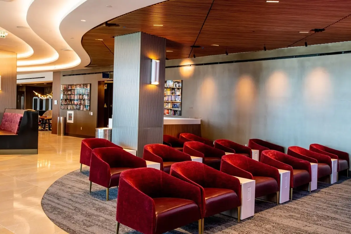 The Club includes a wide range of seating arrangements to suit guest needs. 
