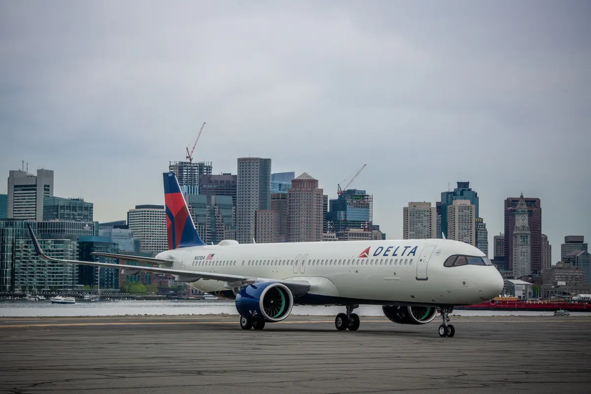 Delta's A321neo at Boston Logan International Airport (BOS)