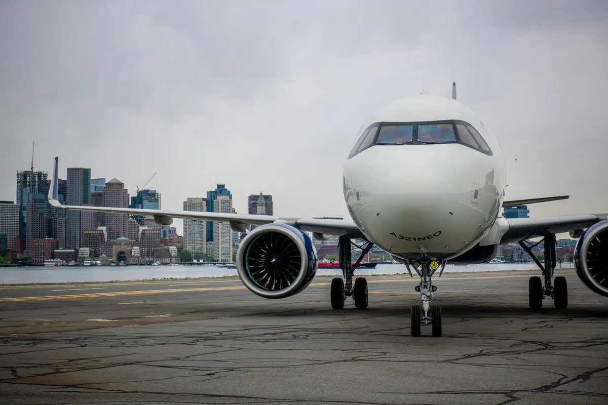 Delta's A321neo at Boston Logan International Airport (BOS)