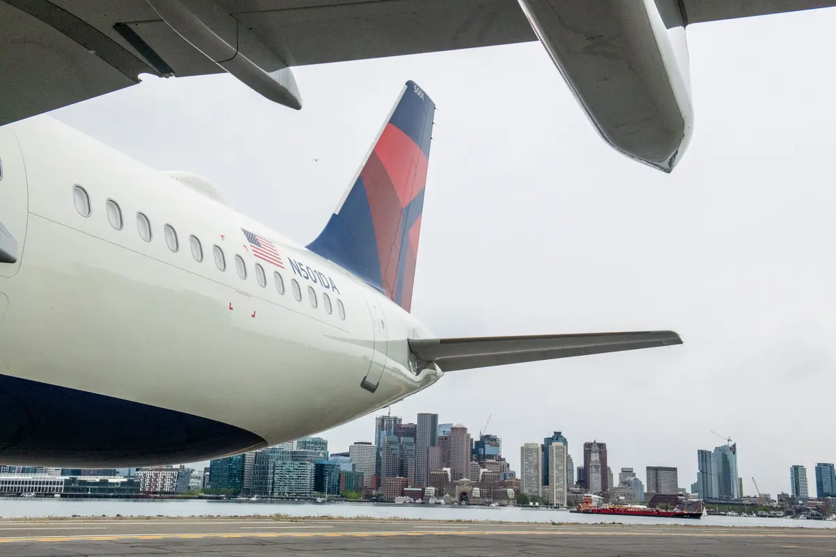 A321neo exterior in Boston.