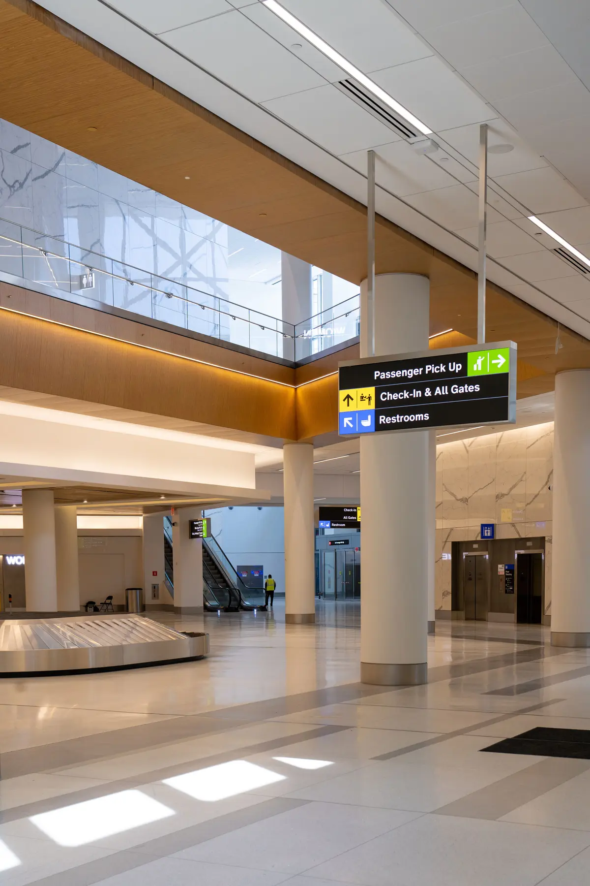 Atrium of Delta's new LGA terminal