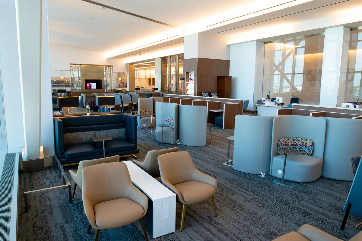 Inside the Delta Sky Club at LaGuardia Airport (LGA)