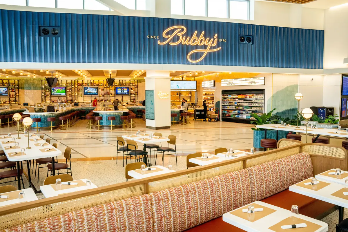 Bubby's restaurant in the Delta terminal New York LaGuardia Aiport (LGA)
