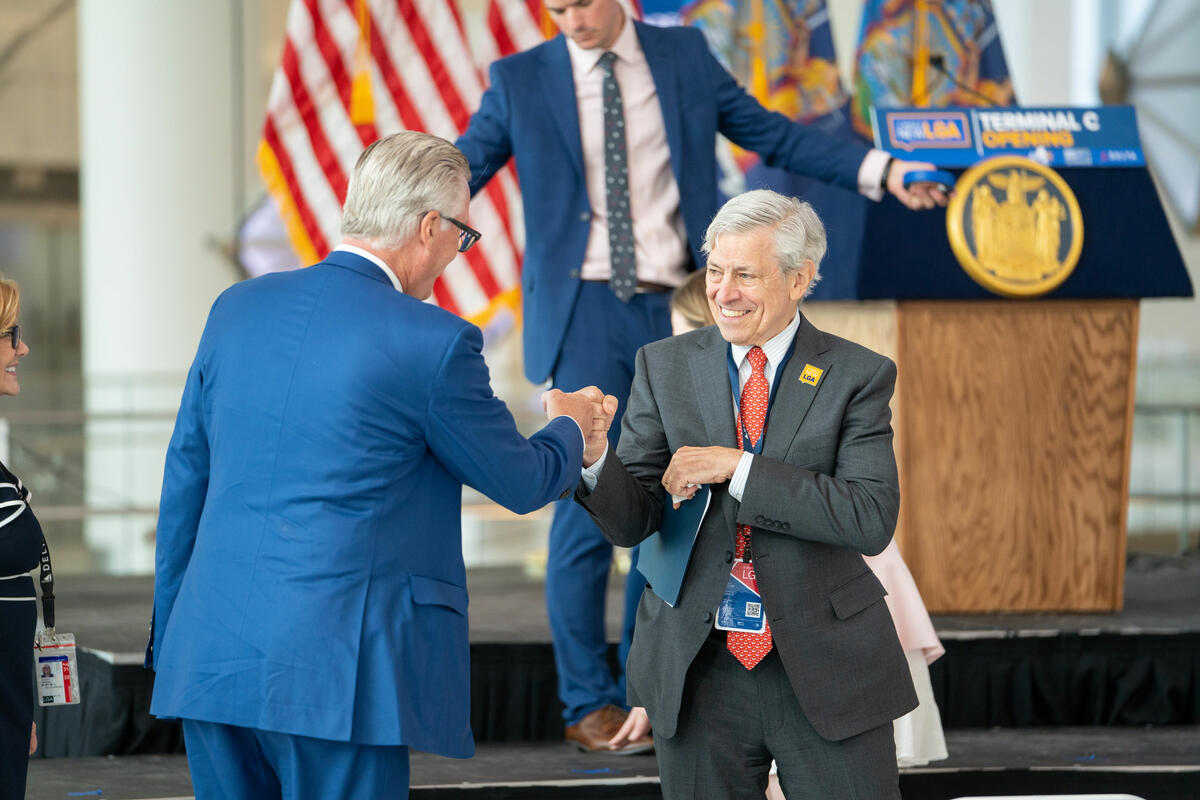 LaGuardia Airport (LGA) Opening and Ribbon Cutting