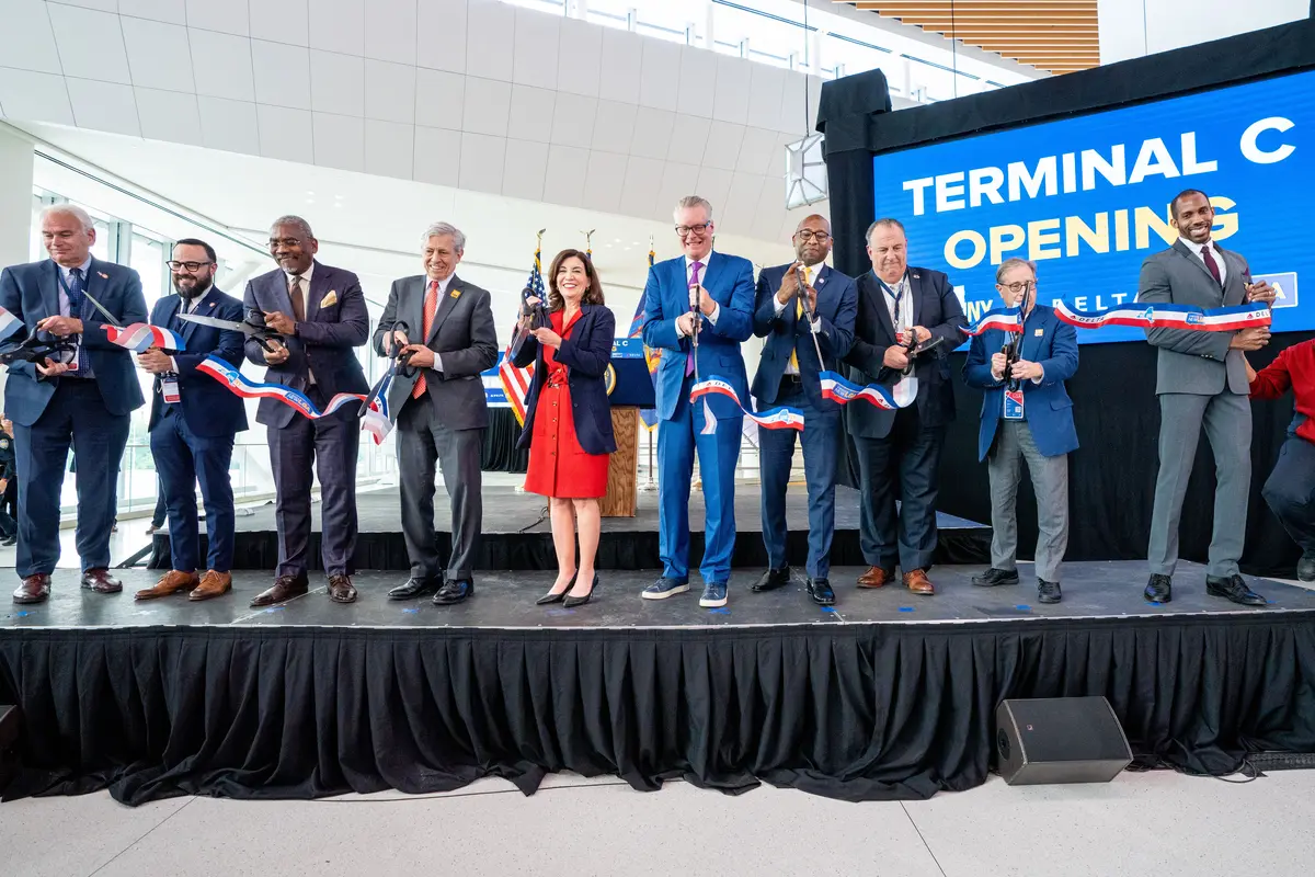 LaGuardia Airport (LGA) Opening and Ribbon Cutting