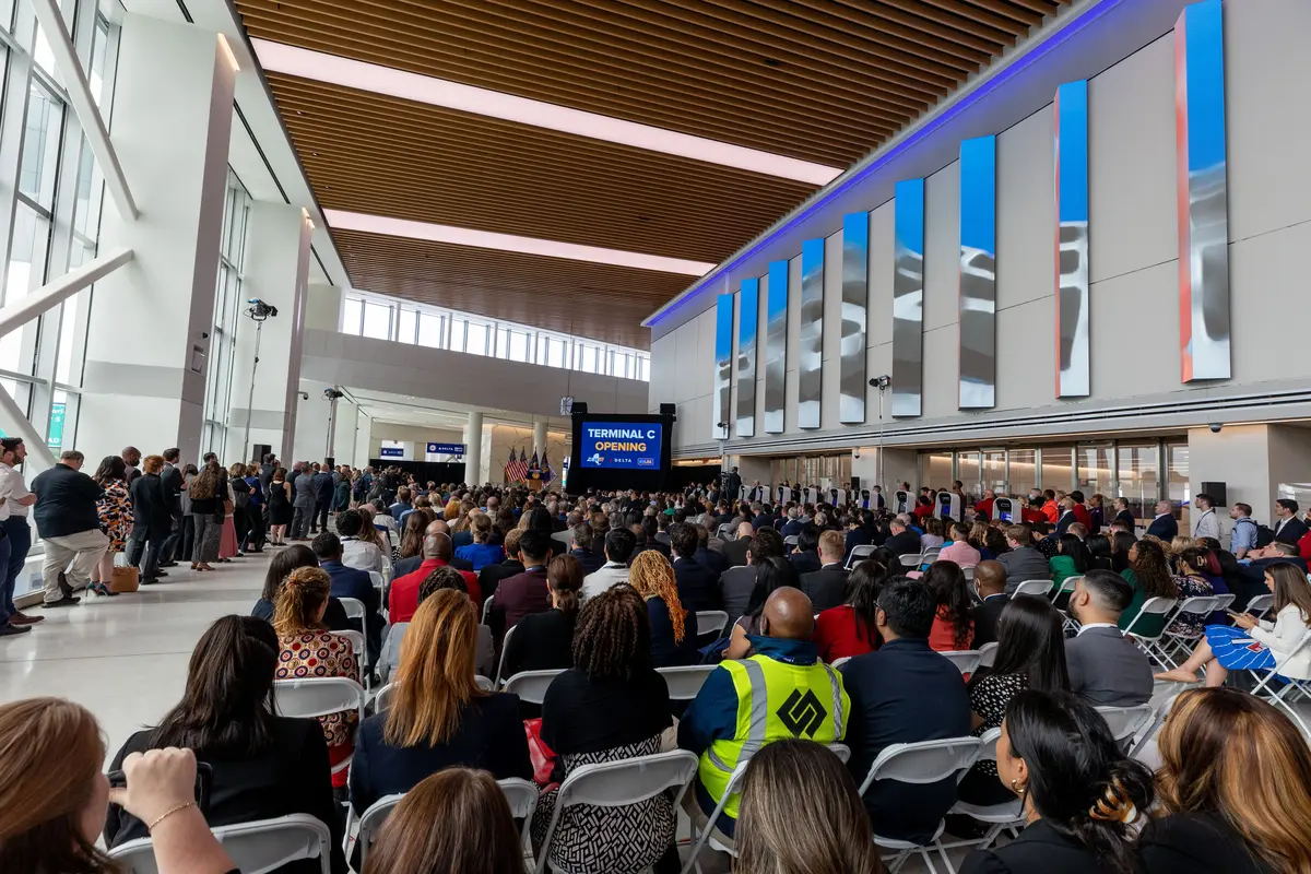 LaGuardia Airport (LGA) Opening and Ribbon Cutting