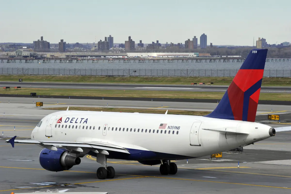 A319-100 on Runway