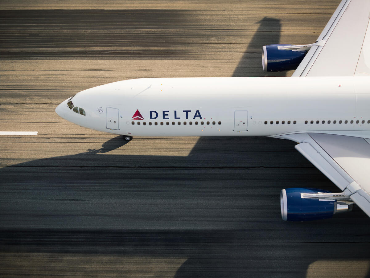 Airbus A330-300 on runway