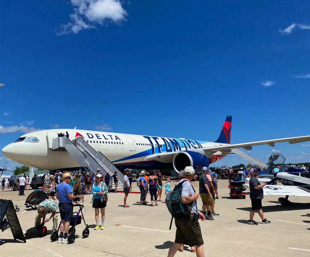 Delta’s Team USA Airbus A330-900neo