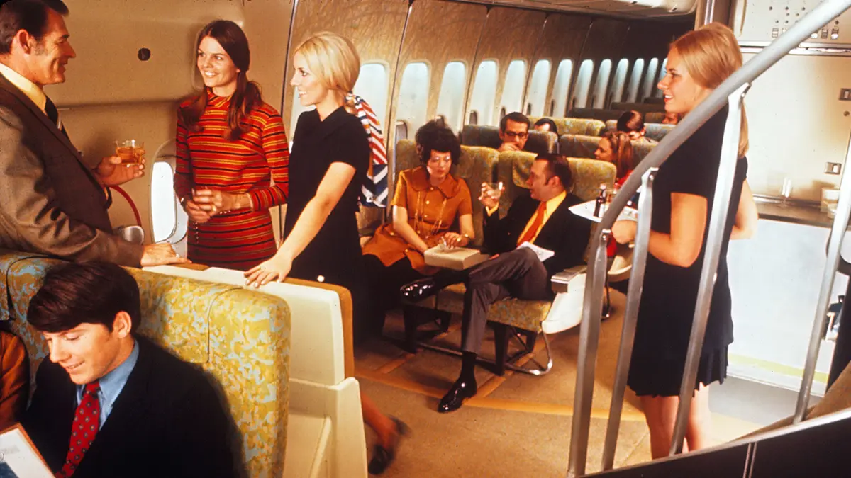 The double-decker 747 revolutionized the industry
