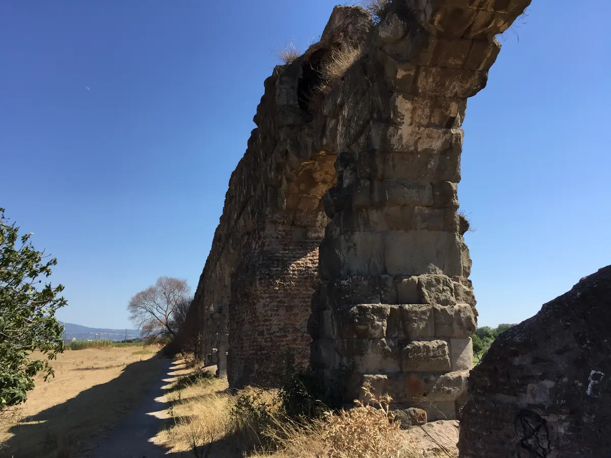 The Parco degli Acquedotti is a quiet and serene place to escape the hustle of Rome, immerse in history and reflect on your trip.