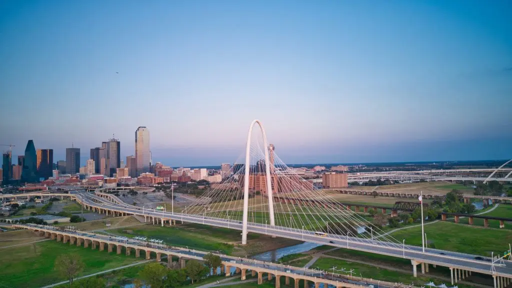 Skyline view of Downtown Dallas, Texas
