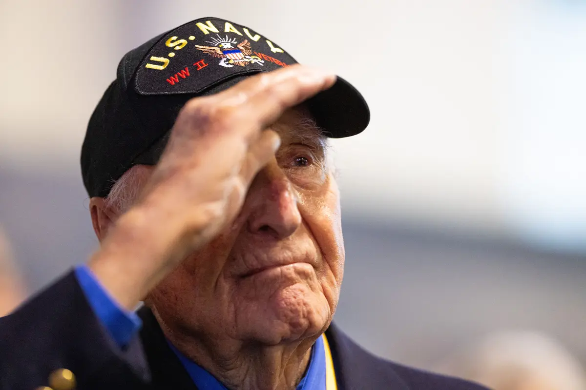 Delta hosted a special event Tuesday for World War II veterans, heard their rich stories, gave them a warm Delta welcome and bid them bon voyage before their charter departs for Deauville, Normandy.