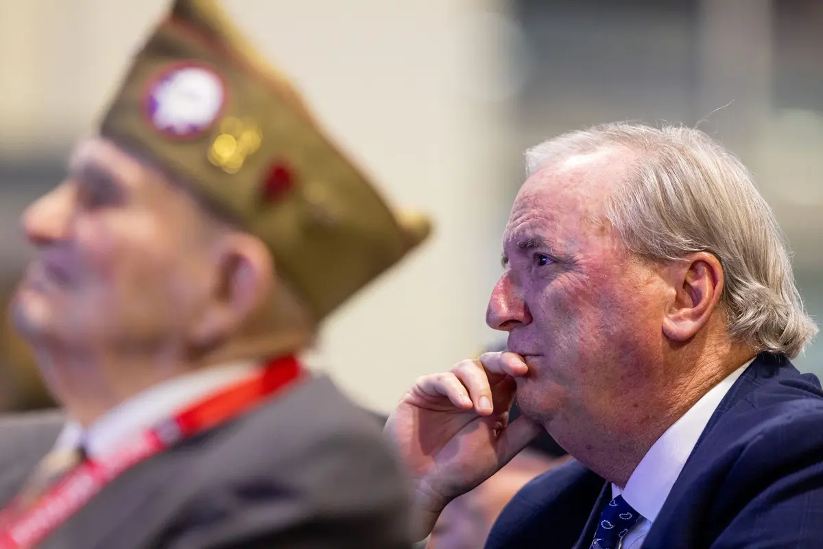 Delta hosted a special event Tuesday for World War II veterans, heard their rich stories, gave them a warm Delta welcome and bid them bon voyage before their charter departs for Deauville, Normandy.