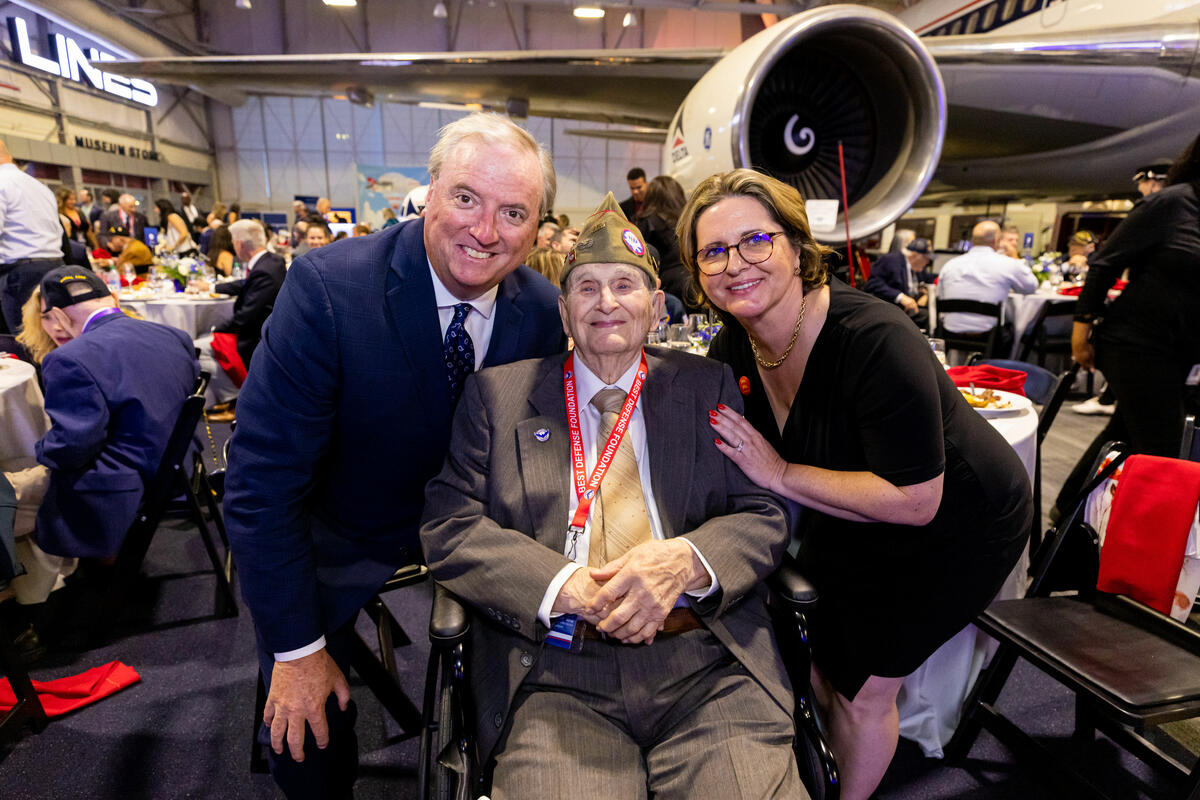 Delta hosted a special event Tuesday for World War II veterans, heard their rich stories, gave them a warm Delta welcome and bid them bon voyage before their charter departs for Deauville, Normandy.