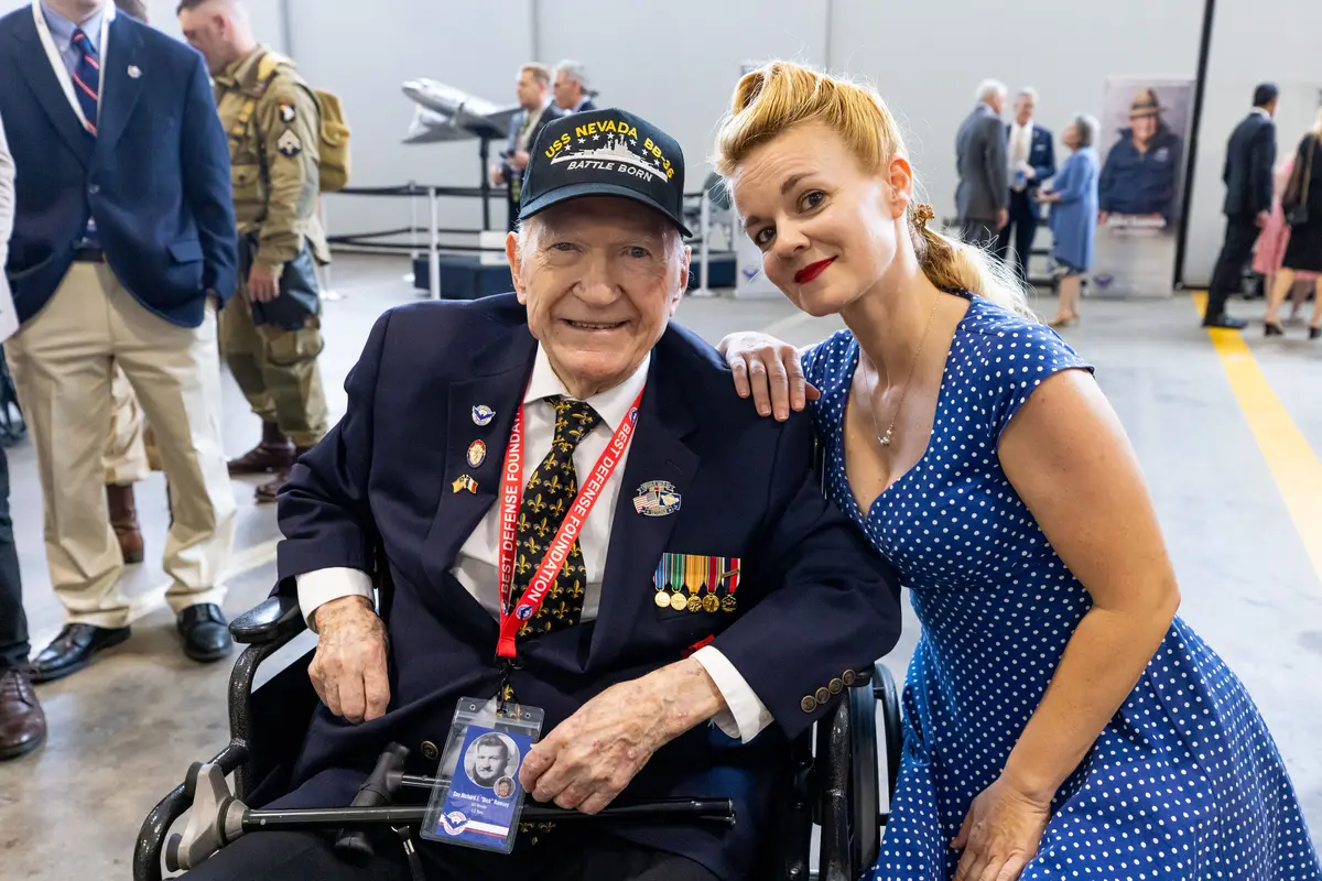 Delta hosted a special event Tuesday for World War II veterans, heard their rich stories, gave them a warm Delta welcome and bid them bon voyage before their charter departs for Deauville, Normandy.