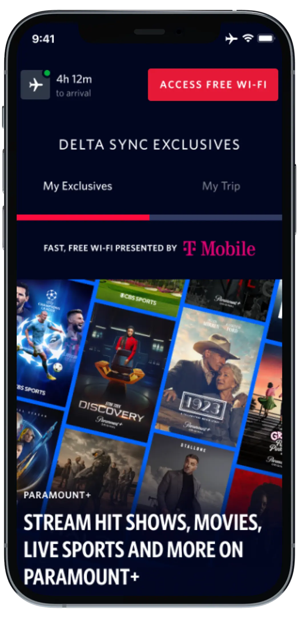 A depiction of the screen shown after a Delta SkyMiles member logs into the new Delta Sync page.