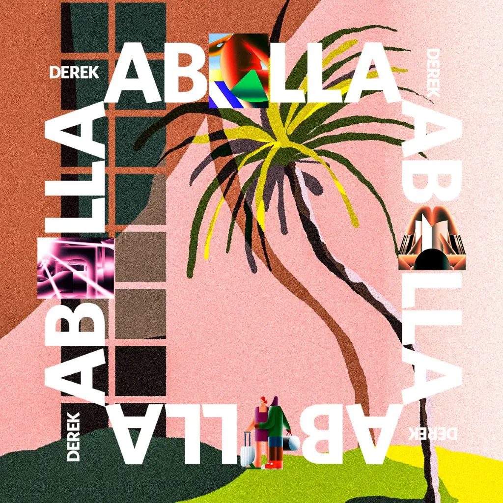 Art poster for Miami-born illustrator Derek Abella
