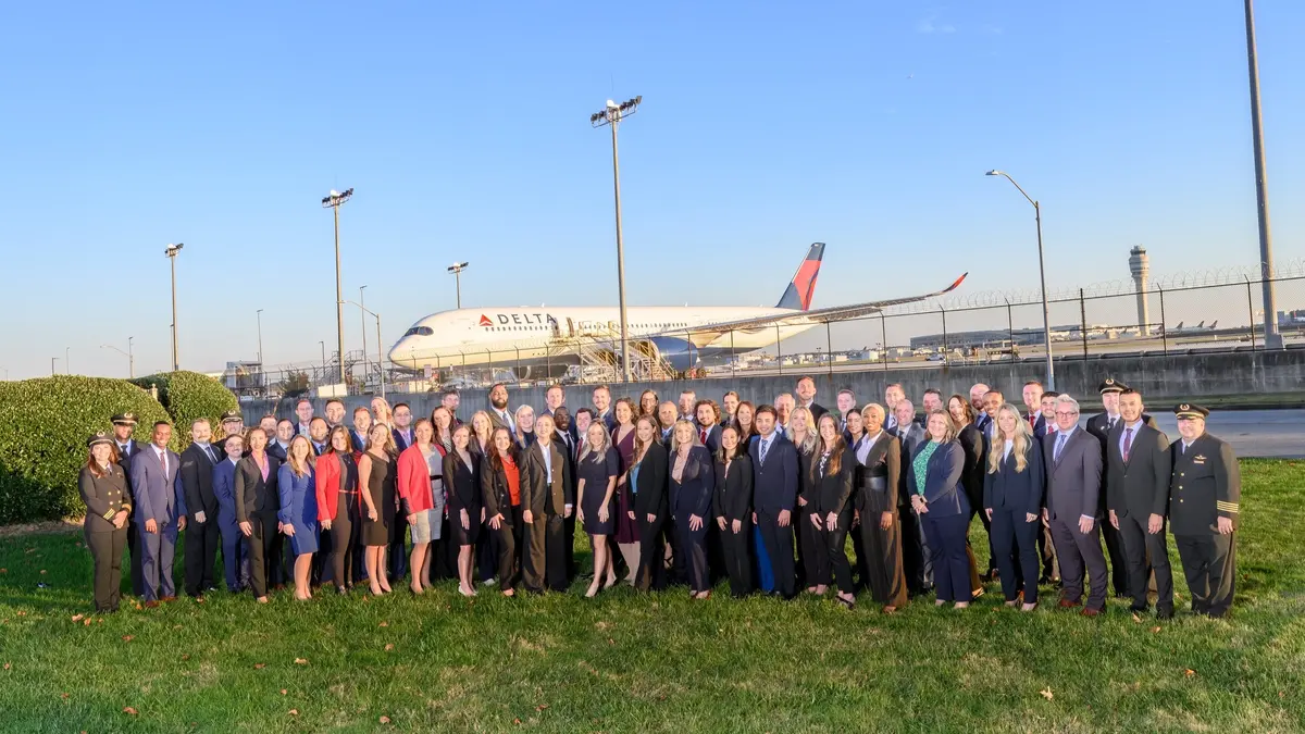 A group shot of the 61 Delta people who were indoctrinated into the Propel Company Path Program on Nov. 8.