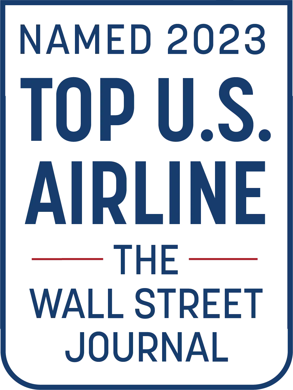 Delta Air Lines was named the Top U.S. Airline of 2023 by the Wall Street Journal.