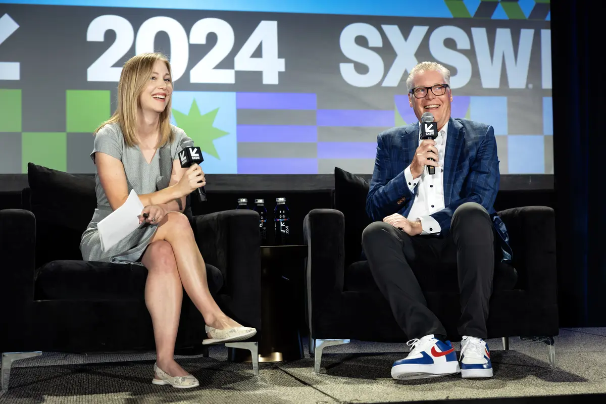 Ed Bastian, Delta Air Lines CEO, speaks with Fortune Editor-in-Chief Alyson Shontell during the first half of the SXSW Featured Session: "People First, Always: How to Put Values at the Heart of your Business" on March 10, 2024. 