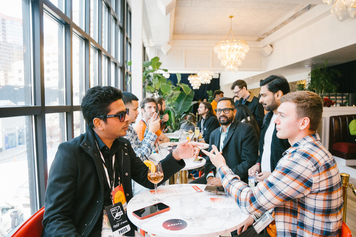 SkyMiles Members enjoy the Delta Lounge amenities and activation during SXSW 2024.