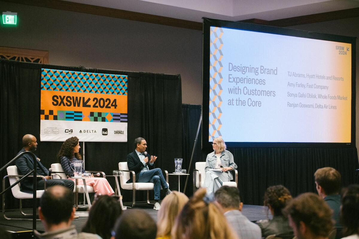 Ranjan Goswami, SVP, Customer Experience Design, contributes the Delta perspective on the Designing Brand Experiences with Customers at the Core panel on March 11 at SXSW 2024.